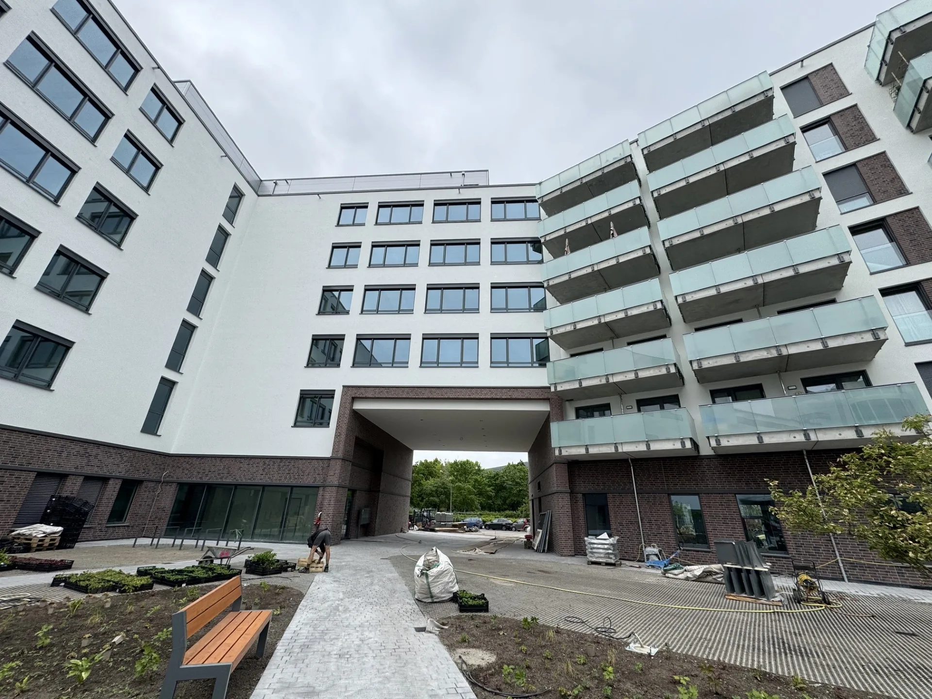 Berliner Wohnbauprojekt der V&V Bauunternehmen